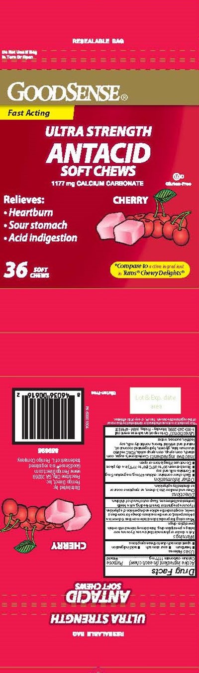 Good Sense Cherry Antacid 36ct Chews (Goodsense Cherry Antacid 36ct Soft Chew Pn60001804  7 1 2021)